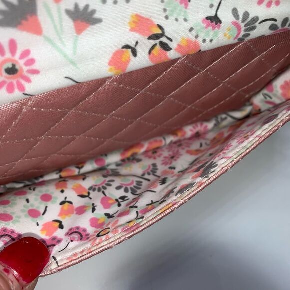 NEW Vera Bradley Nylon Organizer Crossbody Pink Small - Picture 12 of 14